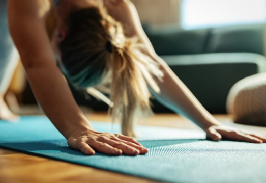 Woman exercising 