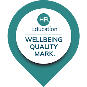 HFL Education wellbeing quality mark logo