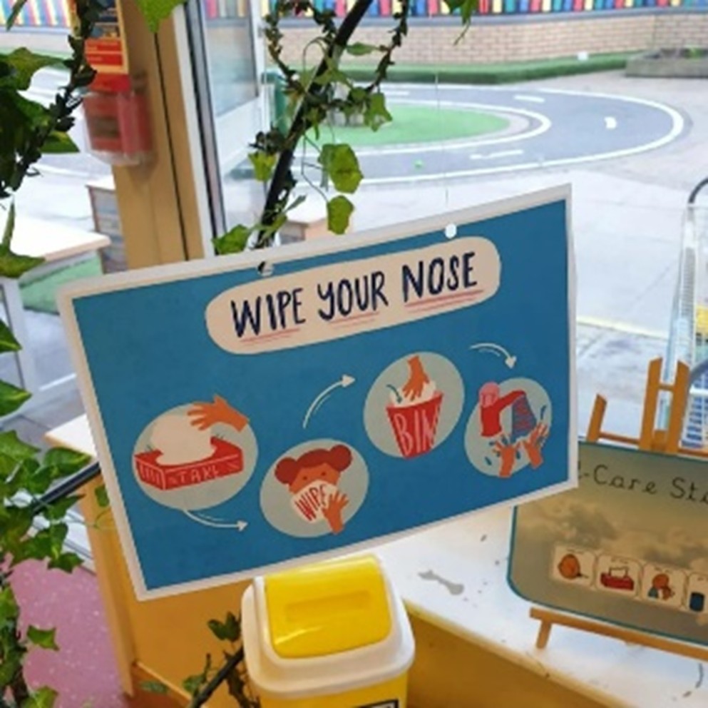 "Wipe your nose"