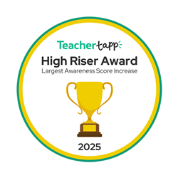 Teacher Tapp High Riser Award 2025