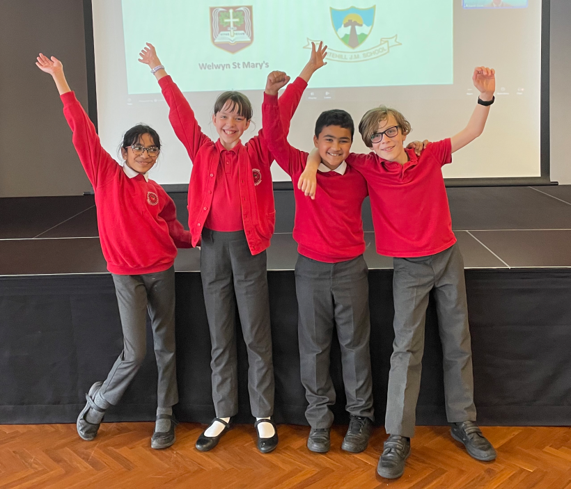 Year 5 Maths Challenge 2023 winners: Orchard Primary School, Watford