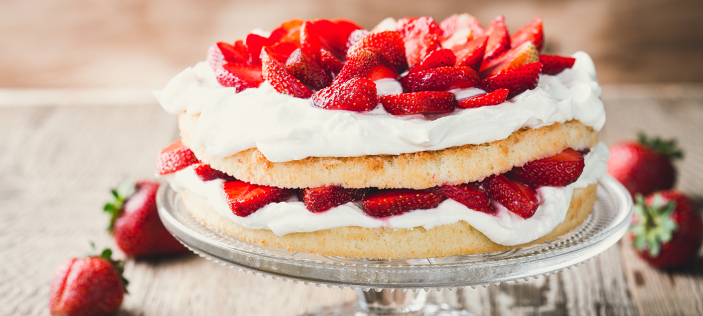 Strawberry cake