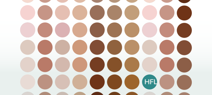 brown coloured dots