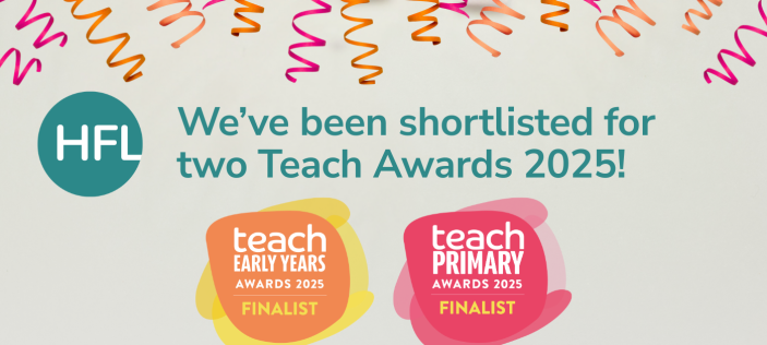 "We've been shortlisted for two Teach Awards 2025!"