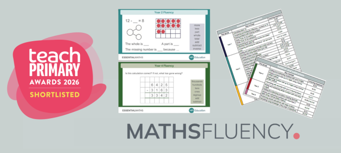 Maths fluency resources shortlisted for Teach Awards