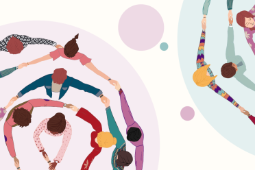 race equity - circles of people of diversity