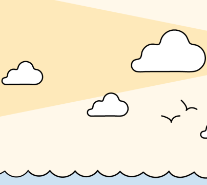 An illustration of a lighthouse