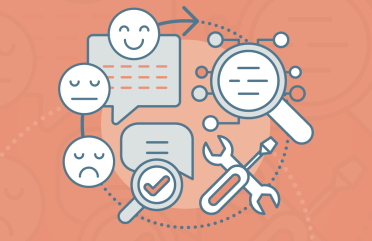 Illustrated faces showing different emotions