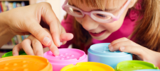 10 things I have learned about teaching primary maths to support a pupil with vision impairment Girl with glasses