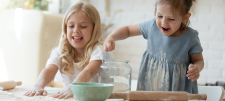 Is it ethical to use food in play? Early Years children playing with food