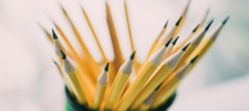 Pot of pencils
