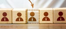 blocks with images of people on them