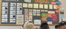 Classroom display board