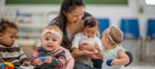 Early Years children with adult