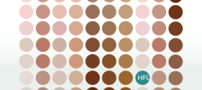 brown coloured dots