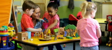 Establishing effective routines in the EYFS Children in EY setting with a learning practitioner
