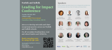 Impact in action: Penny Slater shares the stage with DfE RISE advisers "Leading for impact conference"