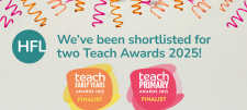 "We've been shortlisted for two Teach Awards 2025!"