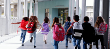 Every voice counts: strategies for developing speaking skills in the classroom Children running together in a halway